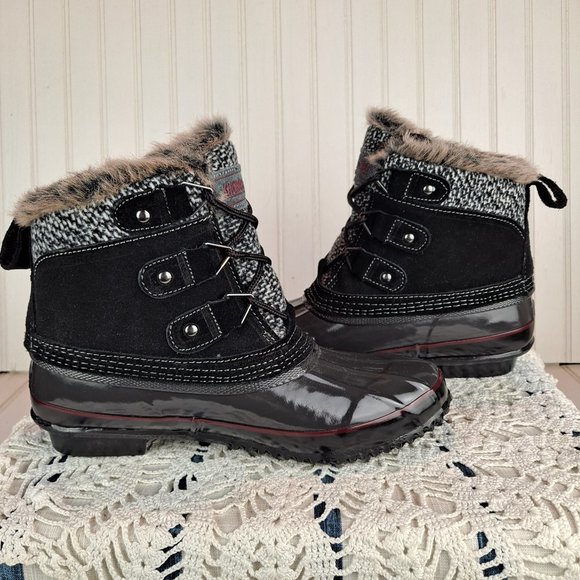 KHOMBU Lola Duck Boot Size 7 - Picture 1 of 14